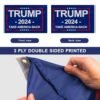 Heavy-Duty Trump 2024 Flag - UV Protected, Double-Sided!