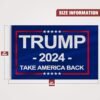 Heavy-Duty Trump 2024 Flag - UV Protected, Double-Sided!