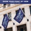Heavy-Duty Trump 2024 Flag - UV Protected, Double-Sided!