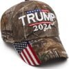 Trump 2024 Camo Hat - MAGA Adjustable Cap