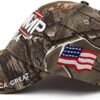 Trump 2024 Camo Hat - MAGA Adjustable Cap
