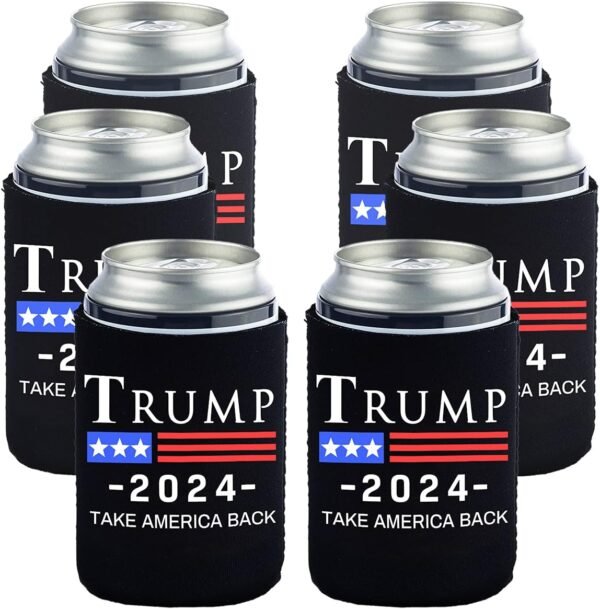 Trump 2024 Can Coolies - Keep Drinks Cool & Support!