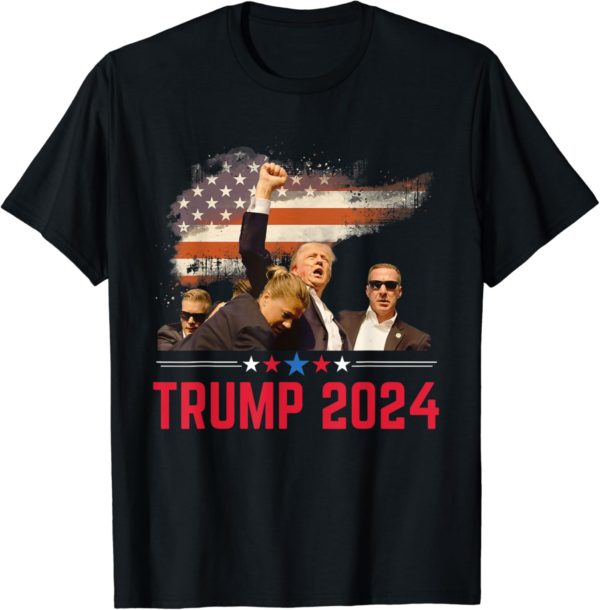 Trump 2024 Election Tee - Classic Fit & Lightweight