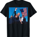 Trump 2024 Shooting Shirt - Lightweight Classic Fit Tee