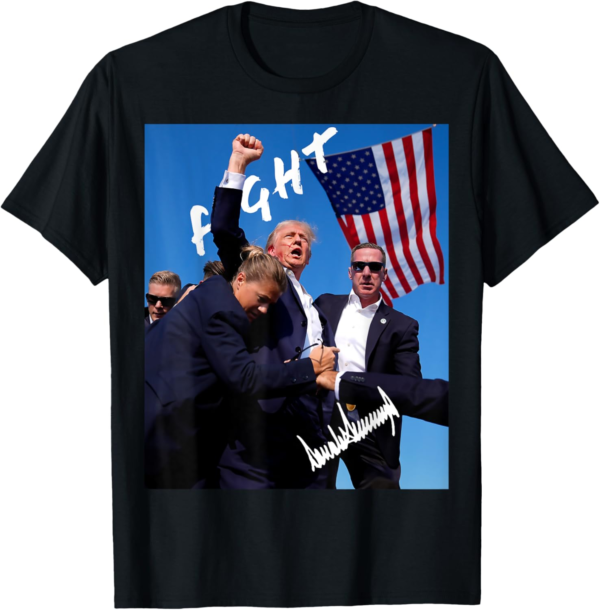 Trump 2024 Signature T-Shirt: Lightweight, Classic & Patriotic