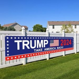 Trump 2024 Take America Back Flag - Double-Sided Decor