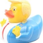 Trump Rubber Squeak Duck - Fun Bath Time Toy!