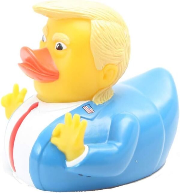 Trump Rubber Squeak Duck - Fun Bath Time Toy!